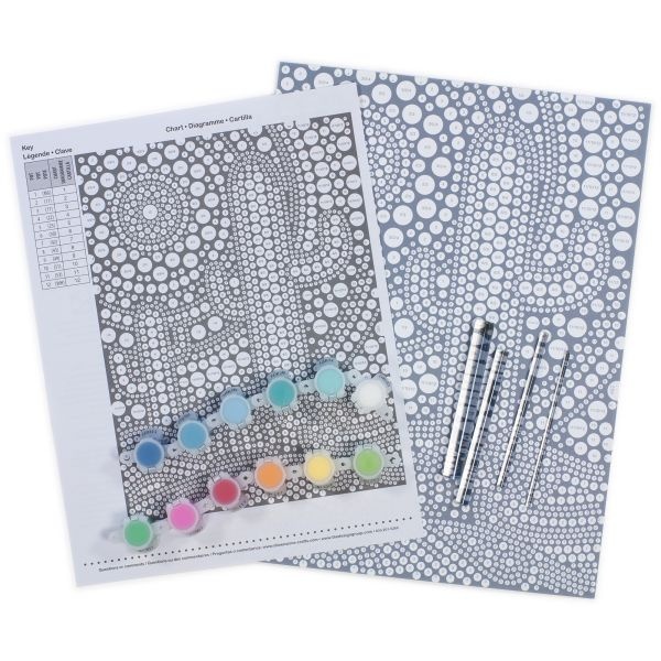 Paint By Number Cactus Dots 9 x 12 – Hobby Express Inc.
