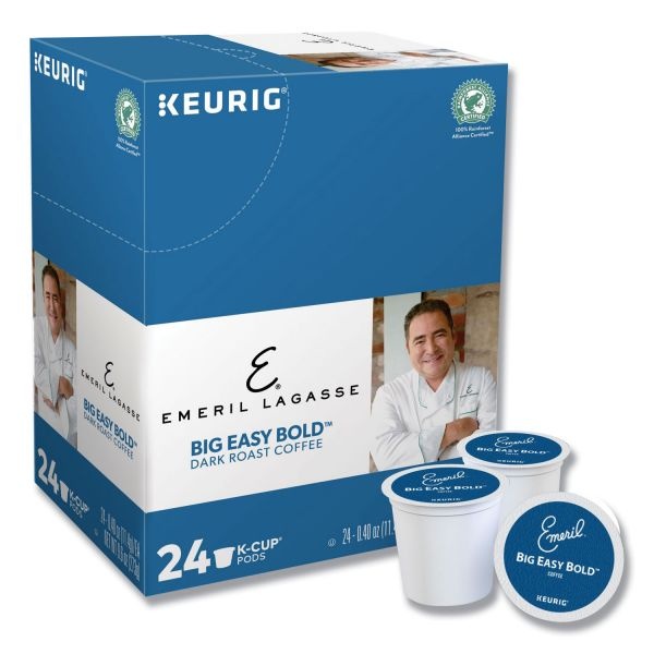Emeril's Big Easy Bold Coffee K-Cups, 24/Box