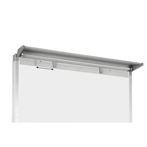 Mastervision Easy Clean Quad Pod 4 Leg Non-Magnetic Dry-Erase Whiteboard Easel, 27" X 35" Steel Frame With Silver Finish