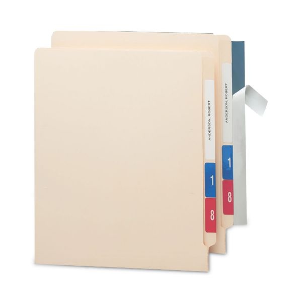 Smead Seal And View File Folder Label Protector, Clear Laminate, 8 X 1.