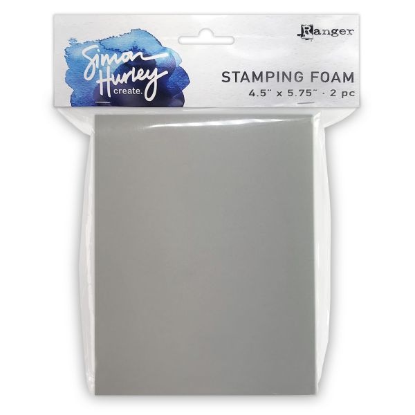 Simon Hurley Create. Stamping Foam 4.5"X5.75" 2/Pkg