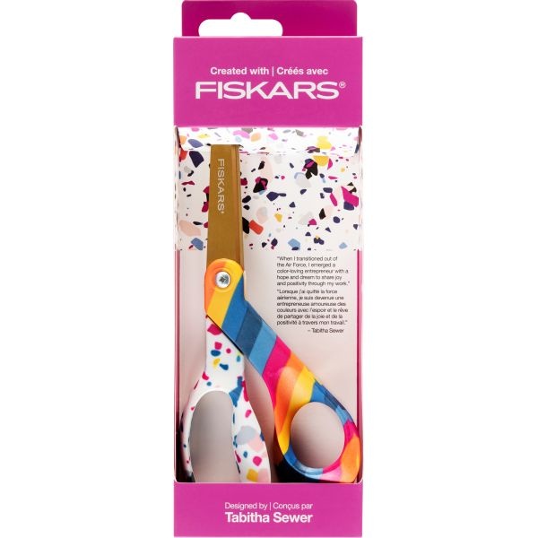 Fiskars Created With Fiskars Designer Scissors 8"