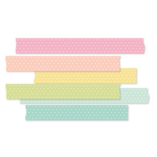 Simple Stories Color Vibe Washi Tape 6/Pkg