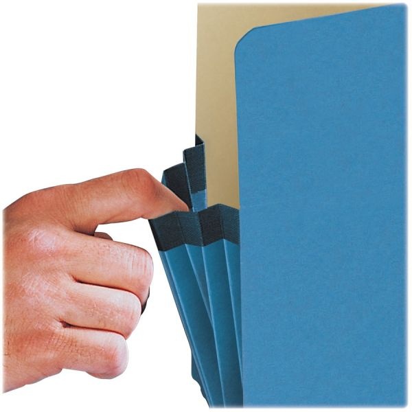 Smead 74235 Blue Colored File Pocket