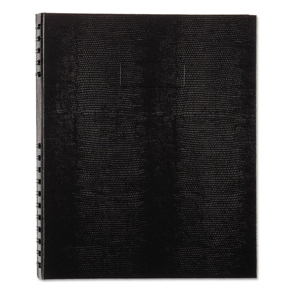 Blueline Notepro Notebook, 1-Subject, Medium/College Rule, Black Cover, (75) 11 X 8.5 Sheets