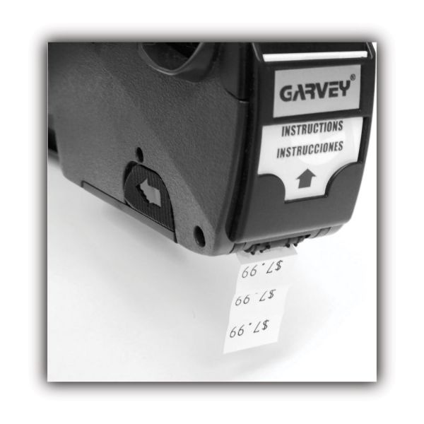 Garvey Pricemarker Kit, Model 22-8, 1-Line, 8 Characters/Line, 7/16 X 13/16 Label Size