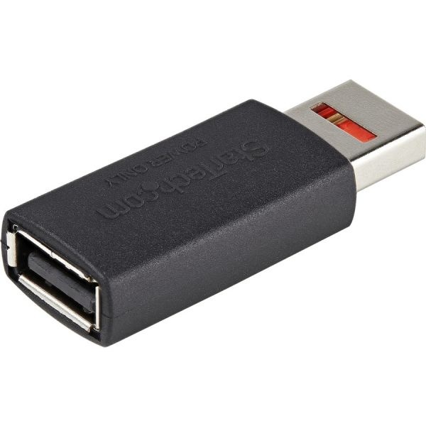 Secure Charging Usb Data Blocker Adapter, Male/Female Usb-A Data Blocking Charge/Power-Only Charging Adapter For Phone/Tablet