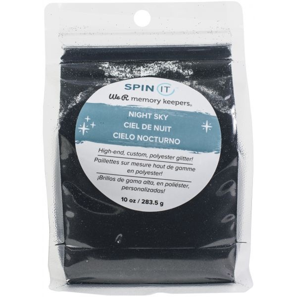 We R Memory Keepers Spin It Extra Fine Glitter 10Oz