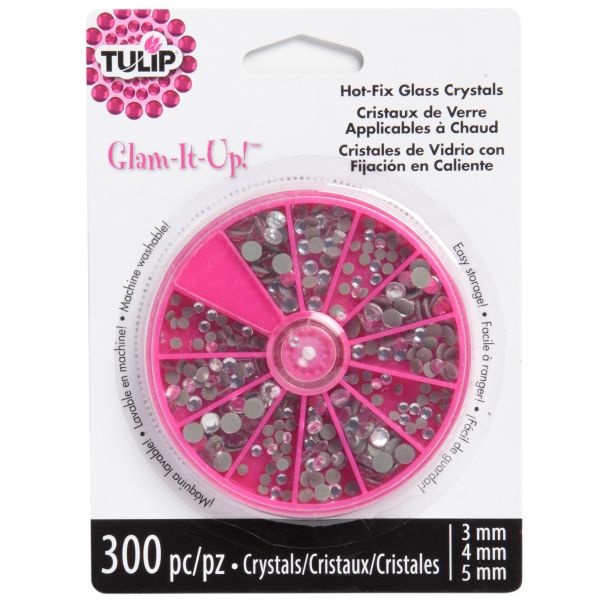 Tulip Glam-It-Up! Iron-On Crystals 300/Pkg