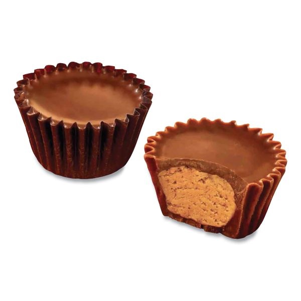 Reese's Peanut Butter Cups Miniatures Bulk Box, Milk Chocolate, 105 Pieces, 32.55 Oz Box