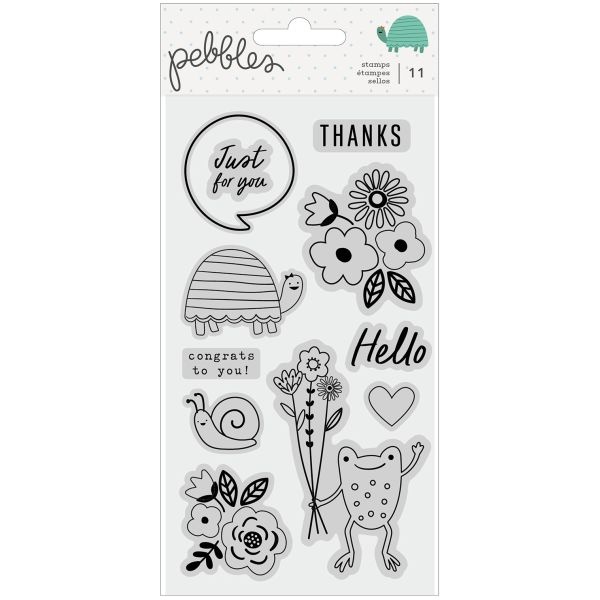 Pebbles Kid At Heart Clear Stamps