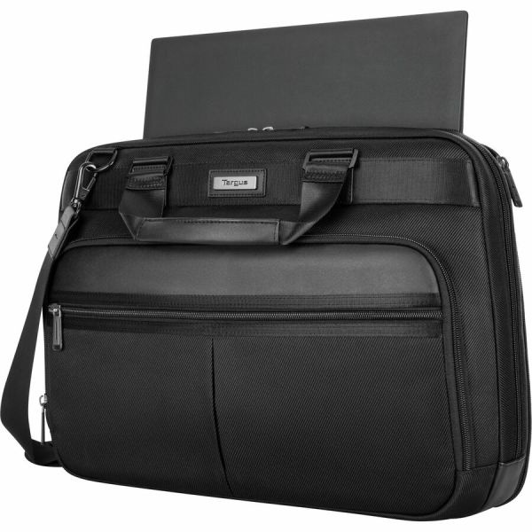 Targus Mobile Elite Tbt045us Carrying Case (Briefcase) For 15" To 16" Notebook - Black, Gray