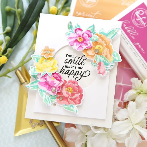 Pinkfresh Studio Clear Stamp Set 4"X6"