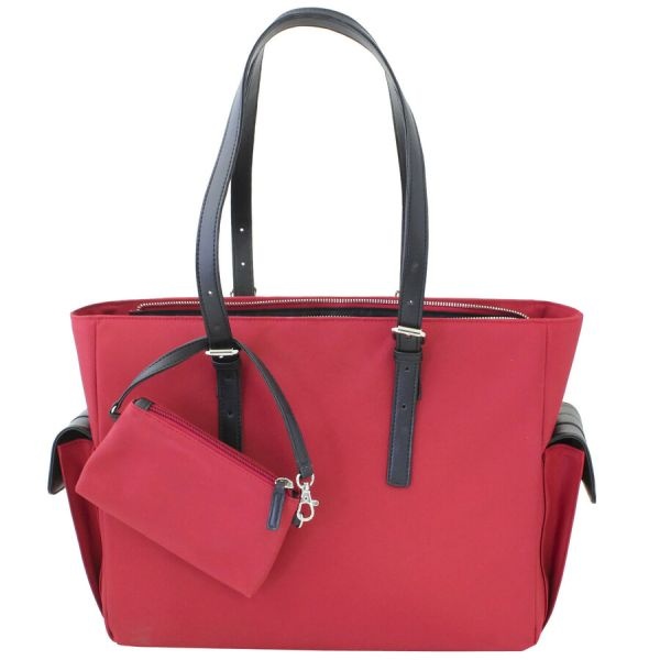 Francine Collection Slim Liberator Carrying Case (Tote) For 14" To 14.1" Notebook - Red