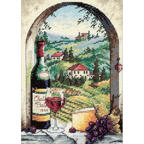 Dimensions Gold Petite Dreaming Of Tuscany Counted Cross Stitch Kit