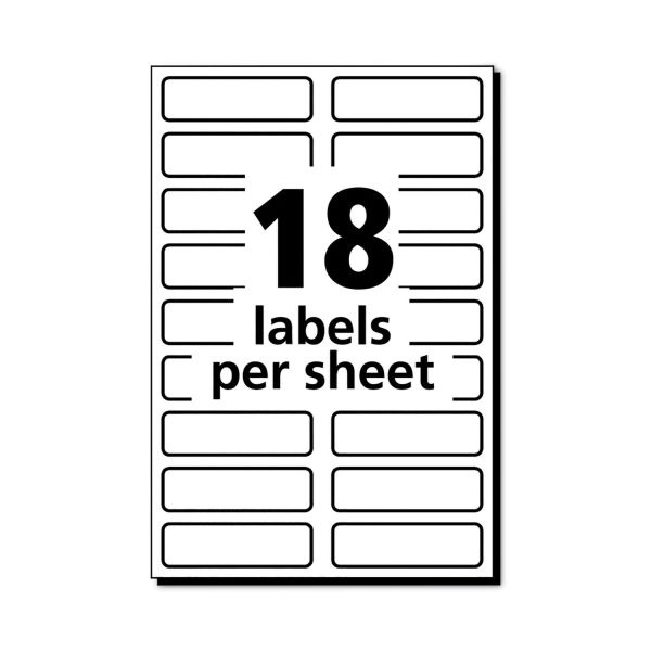 Avery No-Iron Fabric Labels