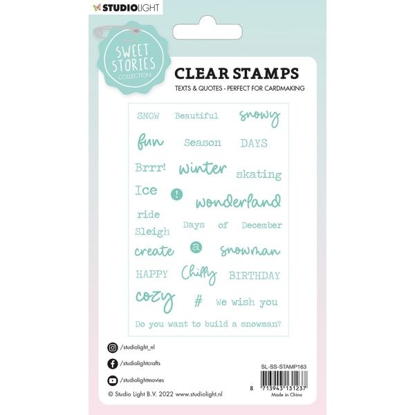 Studio Light Sweet Stories Clear Stamps