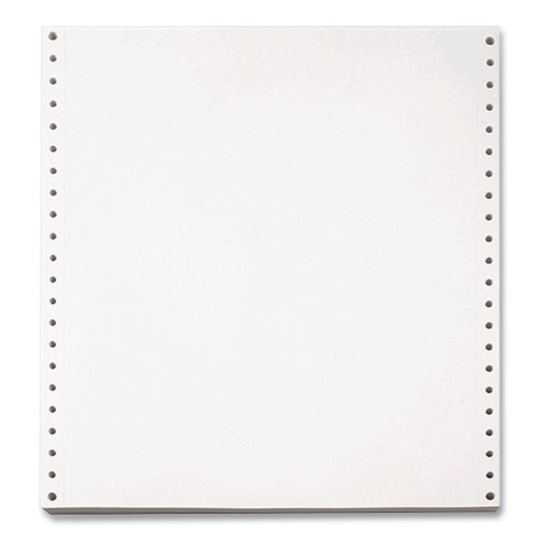 Willamette Blank Continuous Paper, 1-Part, 20 Lb Bond Weight, 9.5 X 5.5, White, 5,400/Carton
