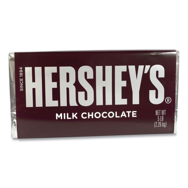 Milk Chocolate Bar, 5 Lb Bar