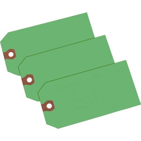 Avery Colored Shipping Tags - 4.75" Length X 2.37" Width - Rectangular - 1000 / Box - Green
