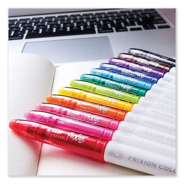 Frixion Colors Erasable Marker Pens - 12 / Pack