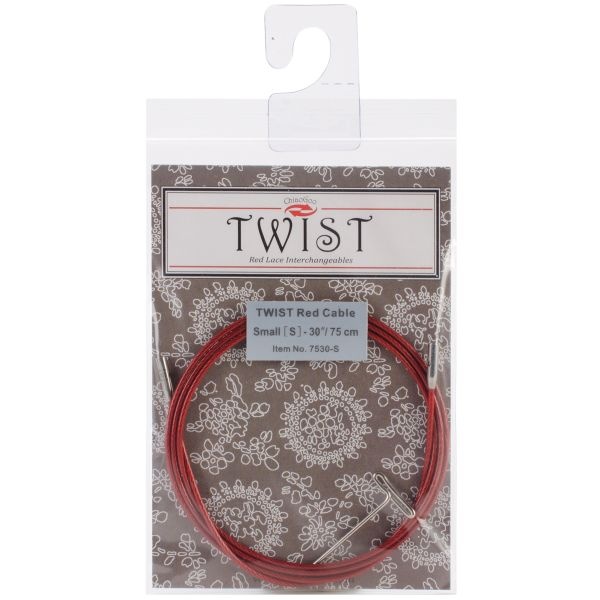 Chiaogoo Twist Red Lace Interchangeable Cables 30"