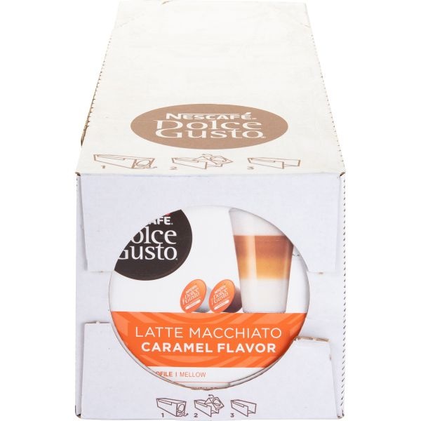 Nescafe Dolce Gusto Pod Latte Macchiato Caramel Coffee