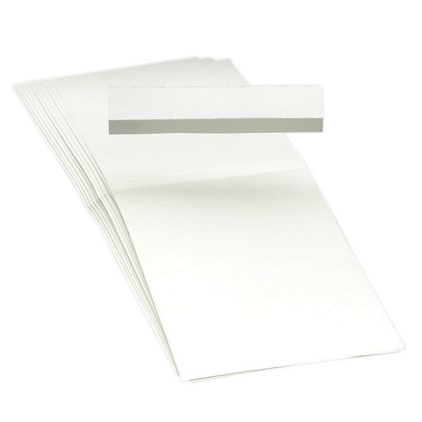 Smead Blank Hanging File Folder Tab Inserts, 1/3 Cut For 3 1/2" Tabs, Box Of 100
