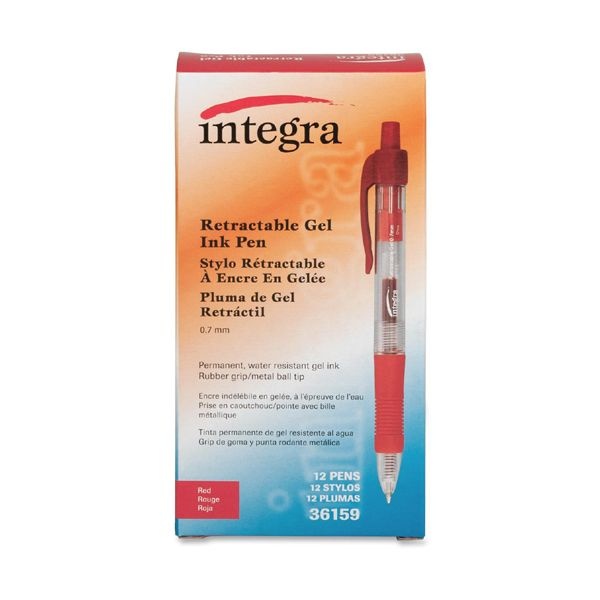 Integra Retractable Gel Ink Pens