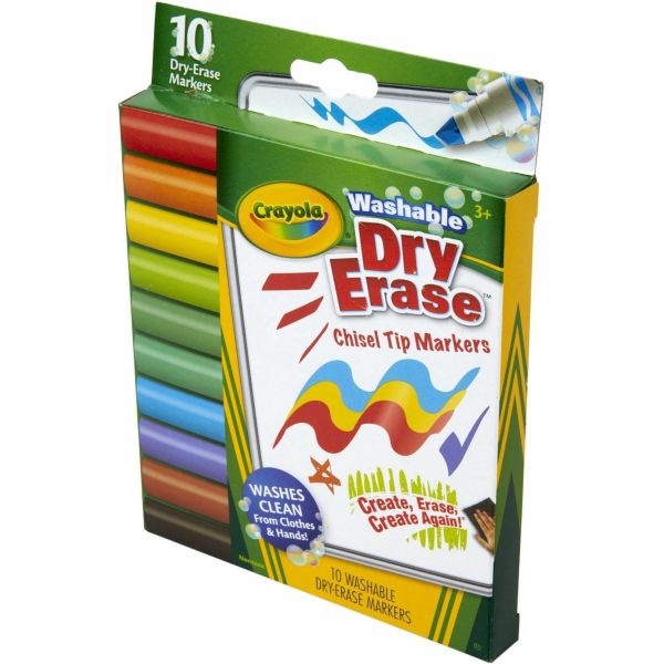 Crayola Washable Dry Erase Markers, 12pk