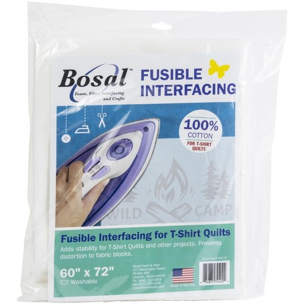 Bosal Fusible Interfacing For T-Shirt Quilts