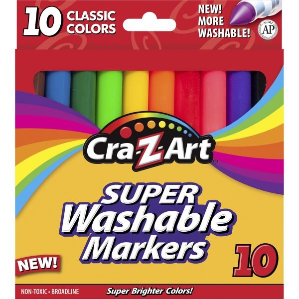 Cra-Z-Art Washable Broadline Markers