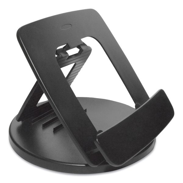 Kantek Rotating Desktop Tablet Stand, Black