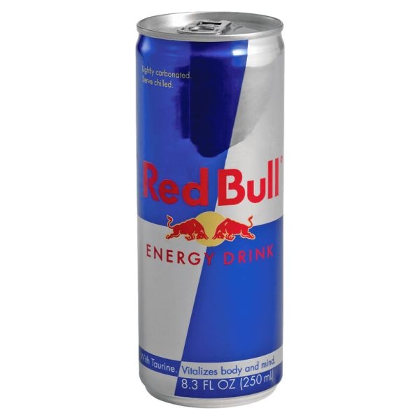 Red Bull Original Energy Drink, 8.3 Oz, Box Of 24 Cans