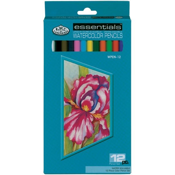 Essentials(Tm) Watercolor Pencils 12/Pkg