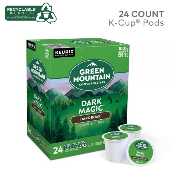 Green Mountain Coffee K-Cups, Dark Magic, Dark Roast, 24 K-Cups