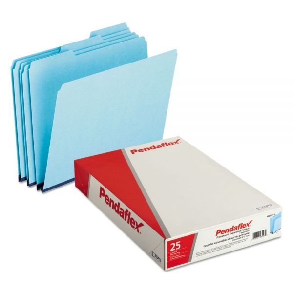 Pendaflex Pressboard Expanding File Folders, 1/3-Cut Tabs: Assorted ...