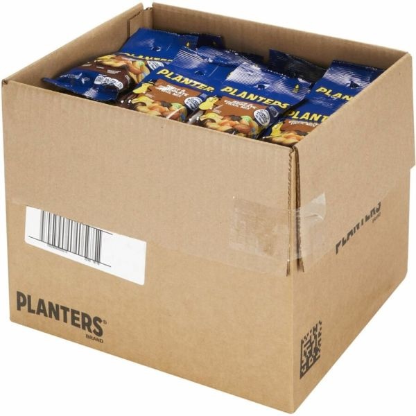 Planters Nuts & Chocolate Trail Mix Bags, 2 Oz, Pack Of 72 Trail Mix Bags