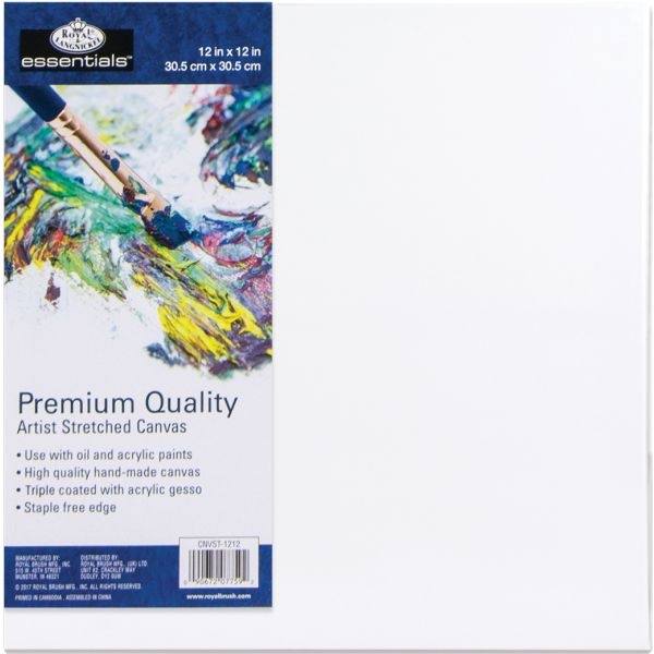 Essentials(Tm) Premium Stretched Canvas