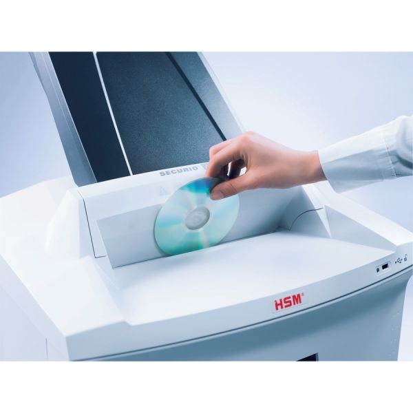 Hsm Securio Af500 L4 Micro-Cut Shredder With Automatic Paper Feed; Includes Automatic Oiler; White Glove Delivery