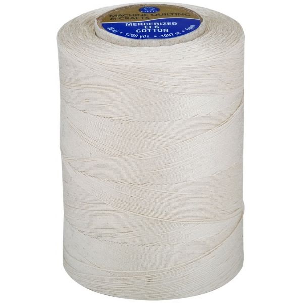 Coats Cotton Machine Quilting Solid Thread 1200Yd