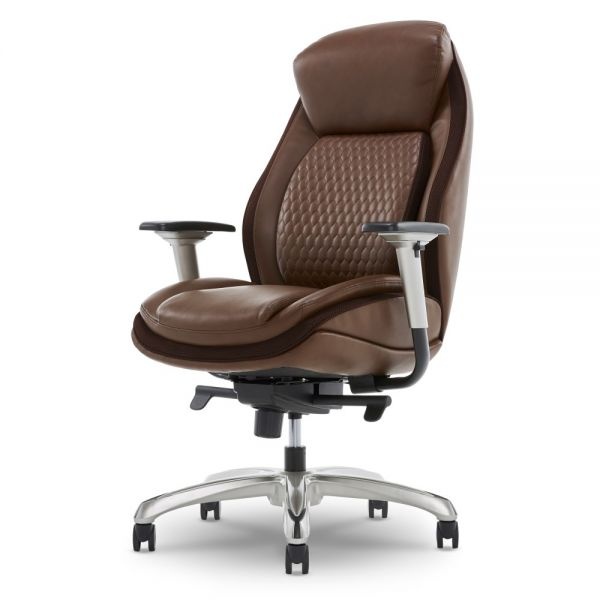 Shaquille O'neal Zethus Ergonomic Bonded Leather HighBack Executive