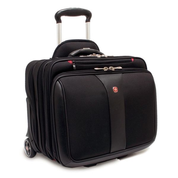 Wenger Patriot Travel/Luggage Case (Suitcase) For 16" To 17" Notebook - Black