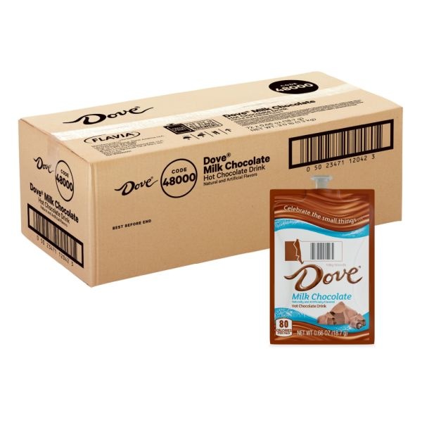 Dove Hot Chocolate, Freshpacks, Box Of 72