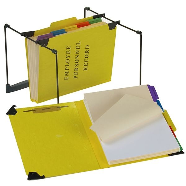 Pendaflex Hanging Style Personnel Folder, 9 1/2" X 11 3/4", 2" Expansion, Yellow