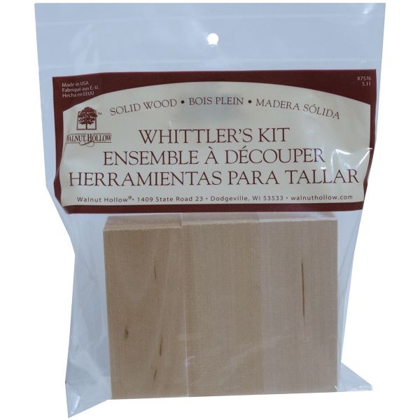Basswood Whittler's Kit 3Pc