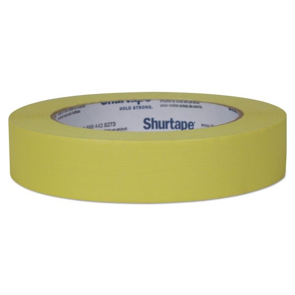 Duck Color Masking Tape, 3" Core, 0.94" X 60 Yds, Yellow