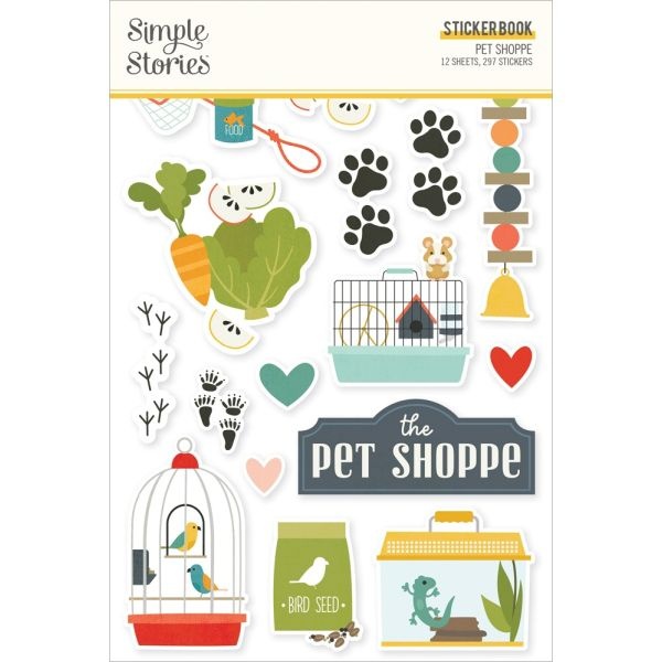 Simple Stories Sticker Book 12/Sheets