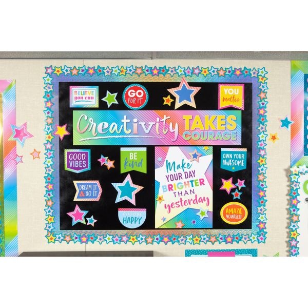 Teacher Created Resources Better Than Paper Bulletin Board Roll, 4 Ft X 12 Ft, Black