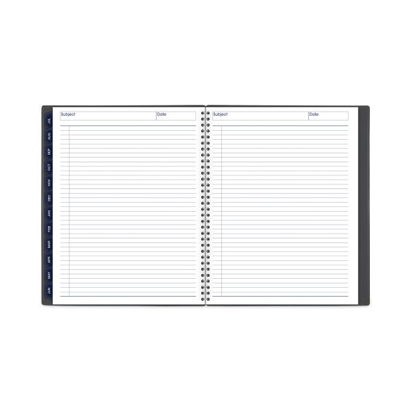 At-A-Glance Dayminder Academic Monthly Desktop Planner, Twin-Wire Binding, 11 X 8.5, Charcoal Cover, 12-Month (July To June): 2024-2025